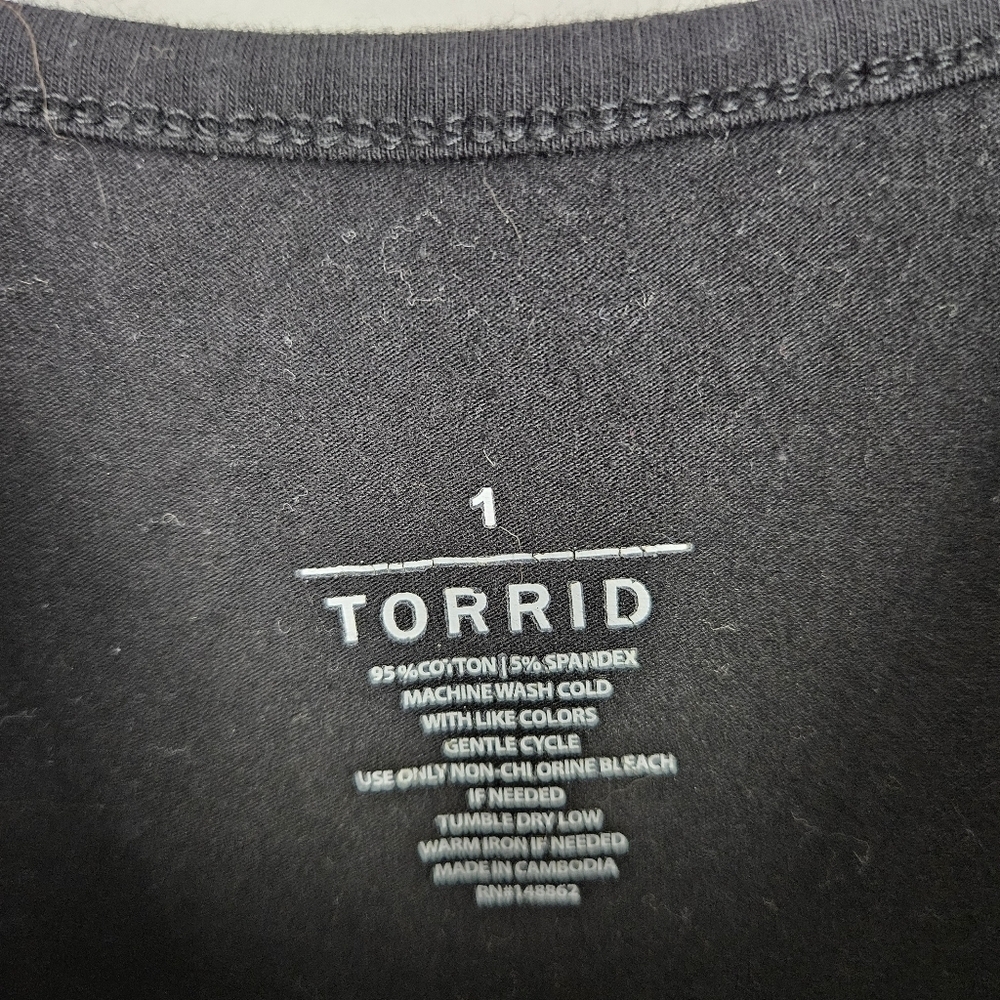 Torrid Black Cami Tank Top Jumpsuit 1 - Picture 7 of 8